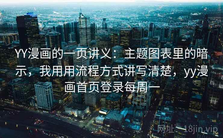YY漫画的一页讲义：主题图表里的暗示，我用用流程方式讲写清楚，yy漫画首页登录每周一